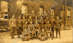 Scout section. Twenty-one soldiers of 7th Battalio