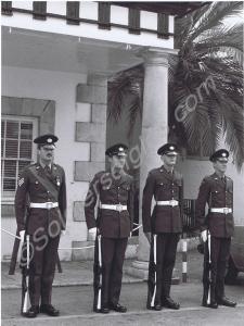 Sergeant Hussey, Privates Robin, Watkins and Poole