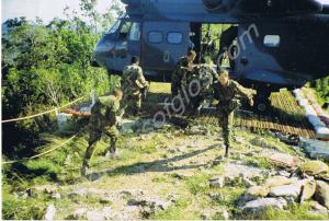 Observation Post. "Mad Minute", evacuation by Puma