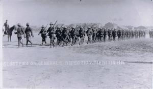 General's Inspection. 2nd Battalion, The Glouceste