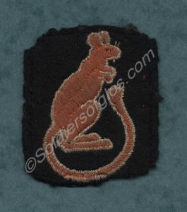7th Armoured Division arm flash. c. 1939-1945.