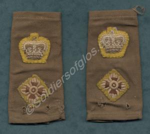 Pair of Royal Armoured Corps Lieutenant-Colonel's