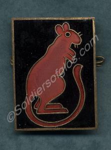 7th Armoured Division enamelled metal badge. c. 19