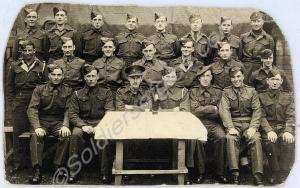 P.O.W.'s. Stalag VIIIb, Lamsdorf, Silesia. 1940. (