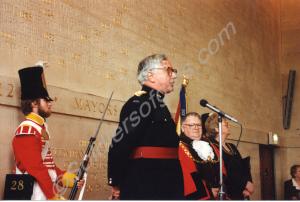 General Robin Grist of the Gloucestershire Regimen