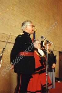 General Robin Grist of the Gloucestershire Regimen