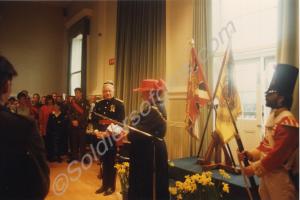 The Lady Mayoress and General Robin Grist.  Tercen