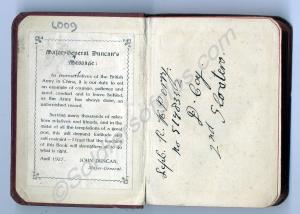 New Testament belonging to 5178332 Lance-Corporal