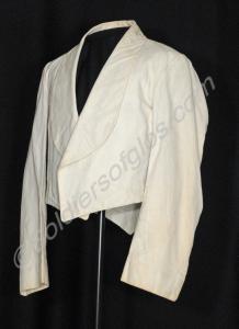 White drill mess jacket. 1st Battalion, The  Glouc