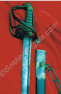 General Officer/ Staff Officer's sword, 1882 patte