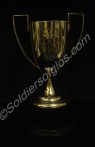 Silver Boxing cup and plinth. The Navy and Army Bo