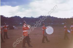 Operation Diamond Cutter. The Band on parade. Glou