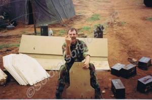 'Camp Duties'. Operation Diamond Cutter. Glouceste