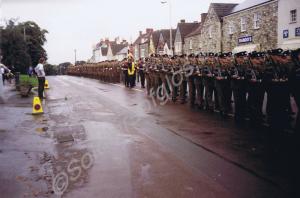 Tercentenary Parade. Gloucestershire Regiment. Chi