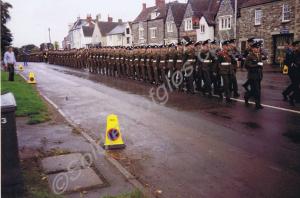 Tercentenary Parade. Gloucestershire Regiment. Chi