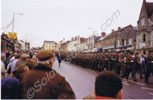 Tercentenary Parade. Gloucestershire Regiment. Chi