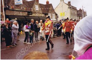Tercentenary Parade. Gloucestershire Regiment. Chi