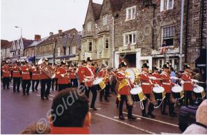 Tercentenary Parade. Gloucestershire Regiment. Chi