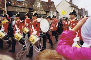 Tercentenary Parade. Gloucestershire Regiment. Chi