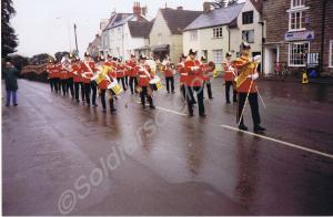 Tercentenary Parade. Gloucestershire Regiment. Chi