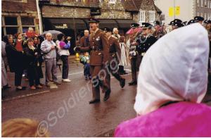 Tercentenary Parade. Gloucestershire Regiment. Chi