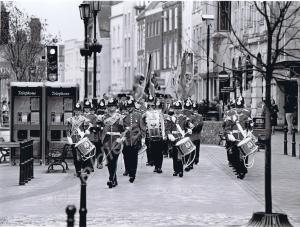Veterans Parade.  Gloucestershire Regiment.  Glouc