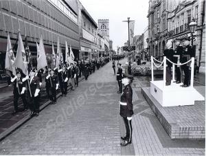 Veterans Parade.  Gloucestershire Regiment.  Glouc