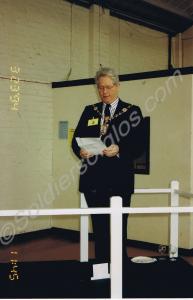 The Mayor of Thornbury. Gloucestershire Regiment.