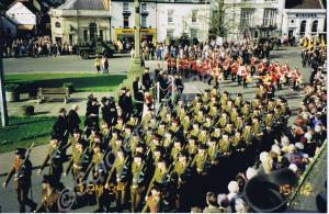 Tercentenary Parade. Coleford. Gloucestershire Reg
