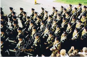 Tercentenary Parade. Coleford. Gloucestershire Reg