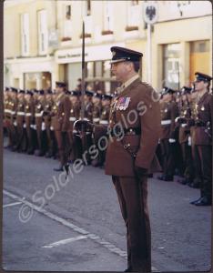 Freedom of the Cotswolds Parade. Lieutenant-Colone