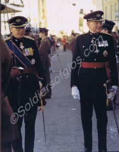 Freedom of the Cotswolds Parade. Lieutenant-Genera