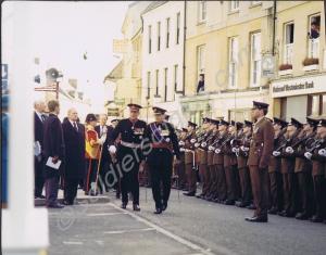 Freedom of the Cotswolds Parade. The Duke of Glouc