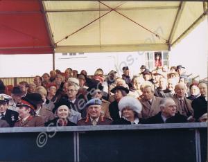 Freedom of the Cotswolds Parade. Assembled guests.