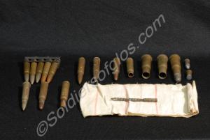 Box of ammunition of various nationalities and dat