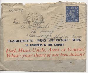 Envelope ' Hammersmiths' Wings for Victory' week.