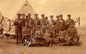The pipes and drums of the Royal Munster Fusiliers