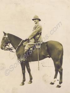 Lieutenant-Colonel R.L. Beasley on horseback.  2nd