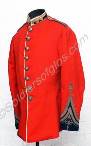 Scarlet tunic, as worn by a Lieutenant-Colonel in