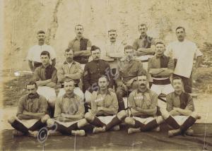 Football team. 2nd Battalion, The Gloucestershire