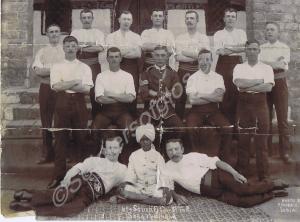 Sporting (boxing?) team. No. 4 Squad, "E" Company,