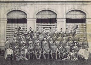 Band. 1st Battalion, The Gloucestershire Regiment.