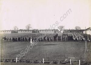 On Parade. The Gloucestershire Regiment.  c. 1925.