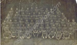 Officers and Sergeants. Unknown Battalion. The Glo