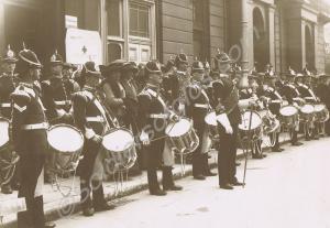 The Drums. 1st Battalion, The Gloucestershire Regi
