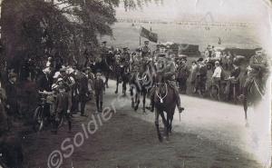 Royal Review.  H.M. King George V, HRH The Prince