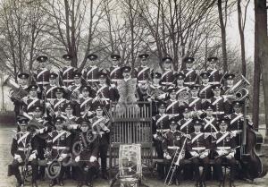 The Band.  1st Battalion, The Gloucestershire Regi
