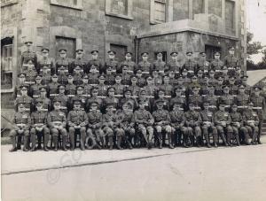 Officers and men.  The Gloucestershire Regiment.