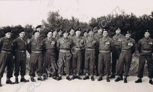 Affiliation Parade. Major Taylor and men of 5th Gl