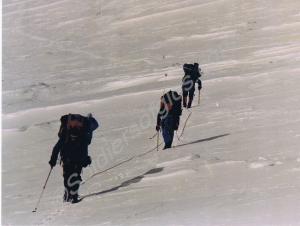 Mountain climbing. Captain N. Short, Corporal G. M